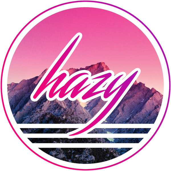 Hazy Sticker (2 for $2)